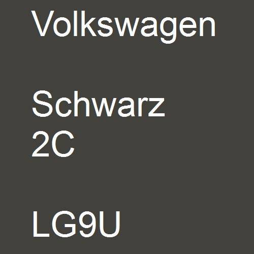 Volkswagen, Schwarz 2C, LG9U.